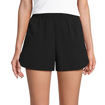 Women's Lands' End Active Woven 4 in Shorts