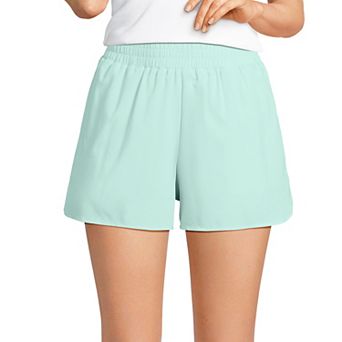Women's Lands' End Active Woven 4 in Shorts