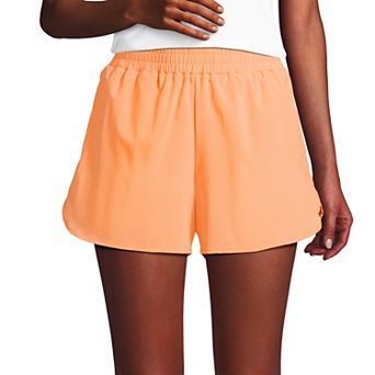 Women's Lands' End Active Woven 4 in Shorts