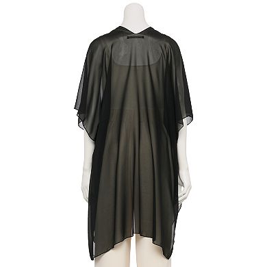 Women's CHARLOTTE DANIEL Greek Rhinstone Collared Kimono