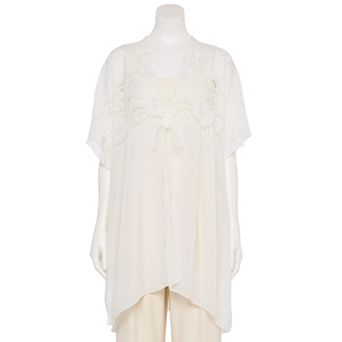 Women's CHARLOTTE DANIEL Laced Bust Kimono