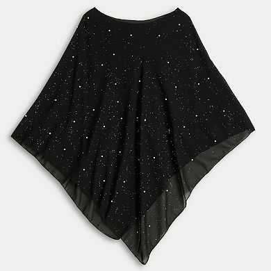 Women's CHARLOTTE DANIEL Peal & Glitter Poncho