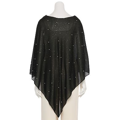 Women's CHARLOTTE DANIEL Peal & Glitter Poncho