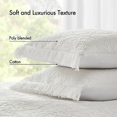 Madison Park Esme 3-piece Oversized Chenille Bedspread Set