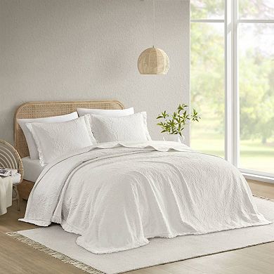 Madison Park Esme 3-piece Oversized Chenille Bedspread Set