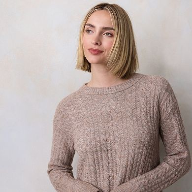 Women's LC Lauren Conrad Crew Neck Sweater Dress