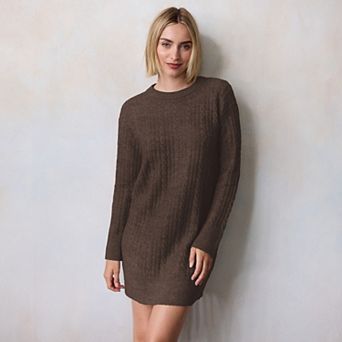 Women's LC Lauren Conrad Crew Neck Sweater Dress