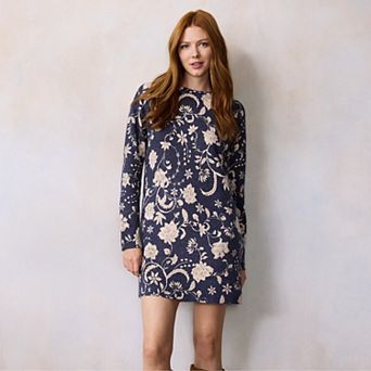 Women's LC Lauren Conrad Crew Neck Sweater Dress