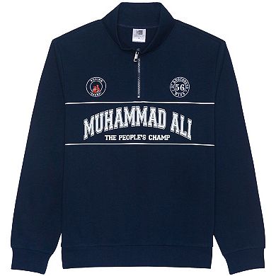 Men's Muhammad Ali Graphic Quarter-Zip Jacket