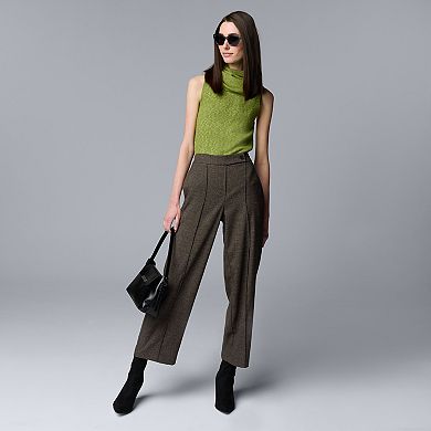 Women's Simply Vera Vera Wang Melange Cropped Trousers