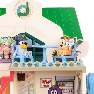 Bluey Supermarket Playset 24 Sounds 15-piece Play House