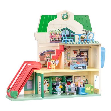 Bluey Supermarket Playset 24 Sounds 15-piece Play House