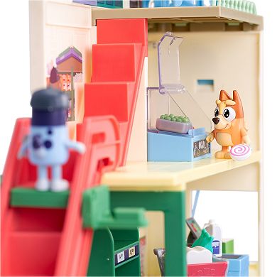 Bluey Supermarket Playset 24 Sounds 15-piece Play House