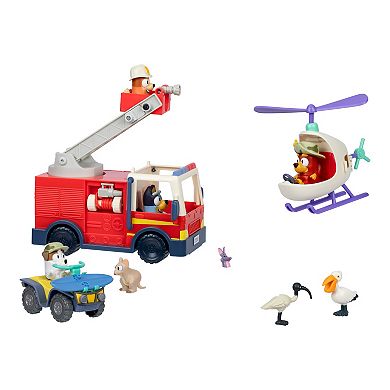 Bluey Vehicle Adventure Playset with Figures & Accessories