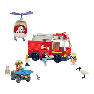 Bluey Vehicle Adventure Playset with Figures & Accessories