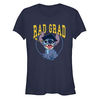 Disney's Lilo & Stitch Rad Grad Juniors' Fitted Graphic Tee