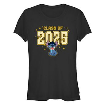 Disney's Lilo & Stitch Class Of 2025 Juniors' Fitted Graphic Tee