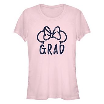 Disney's Minnie Mouse Ears Grad Juniors' Fitted Graphic Tee