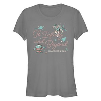 Disney / Pixar's Toy Story Buzz Lightyear To Infinity And Beyond Class Of 2025 Juniors' Fitted Graphic Tee