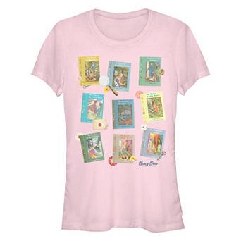 Juniors' Nancy Drew Book Cover Series Fitted Graphic Tee