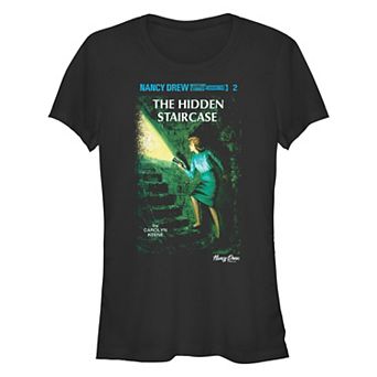 Juniors' Nancy Drew Mystery Stories The Hidden Staircase Fitted Graphic Tee