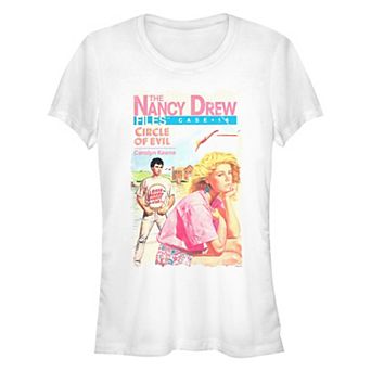 Juniors' The Nancy Drew Files Case 18 Circle Of Evil Fitted Graphic Tee