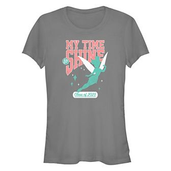 Disney's Tinker Bell My Time To Shine Class Of 2025 Juniors' Fitted Graphic Tee