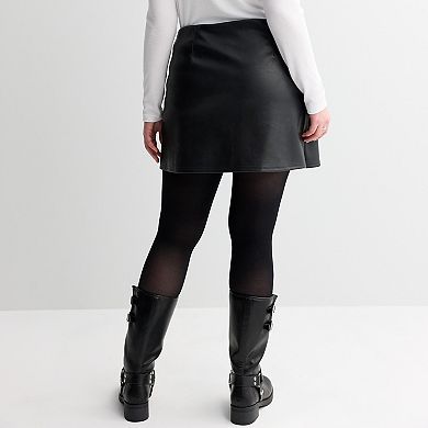 Juniors' Plus Size SO® A-Line Mini Skort