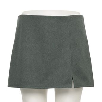 Juniors' Plus Size SO® A-Line Mini Skort