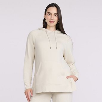 Maternity Motherhood® Tunic Hoodie with Side Slits