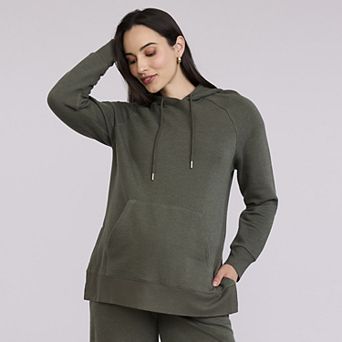 Maternity Motherhood® Tunic Hoodie with Side Slits