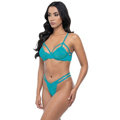 Women's Oh La La Cheri RAYA Lace Strappy 2-pc. Set