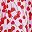 White Red Posies