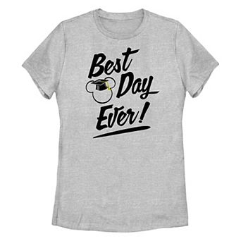 Disney's Mickey Mouse Best Day Ever Juniors' Graphic Tee