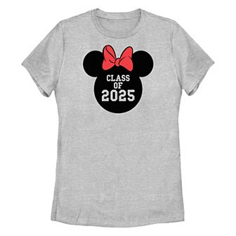 Disney's Minnie Mouse Ears Class Of 2025 Juniors' Graphic Tee