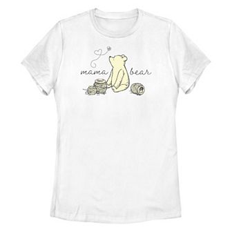 Disney's Winnie The Pooh Mama Bear Women's Graphic Tee