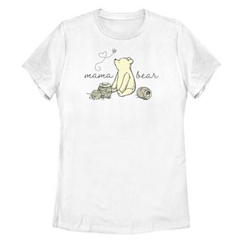 Disney's Winnie The Pooh Mama Bear Women's Graphic Tee