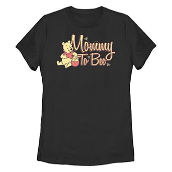 Disney's Winnie The Pooh Mommy To Bee Women's Graphic Tee