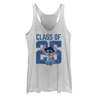 Disney's Lilo & Stitch Class Of '25 Juniors' Tri-Blend Racerback Tank Top