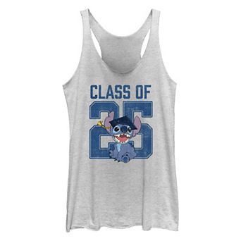 Disney's Lilo & Stitch Class Of '25 Juniors' Tri-Blend Racerback Tank Top