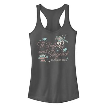 Disney / Pixar's Toy Story Buzz Lightyear To Infinity And Beyond Class Of 2025 Juniors' Racerback Tank Top