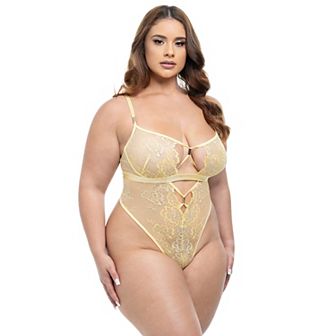 Plus Size Oh La La Cheri Pilar Teddy Lingerie 51-11977X