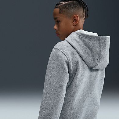 Kids 6-20 Nike Caitlin Clark Logo Fleece Pullover Hoodie