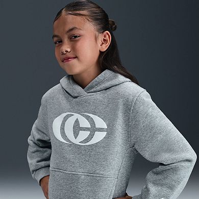 Kids 6-20 Nike Caitlin Clark Logo Fleece Pullover Hoodie