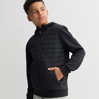 Boys 8-20 FLX Mixed Media Lightweight Jacket