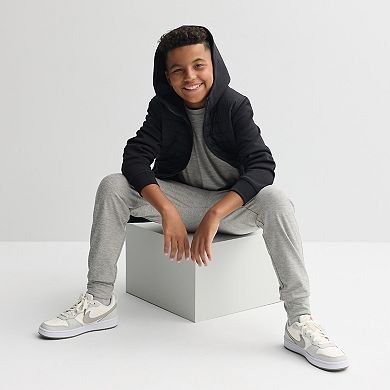 Boys 8-20 FLX Mixed Media Lightweight Jacket