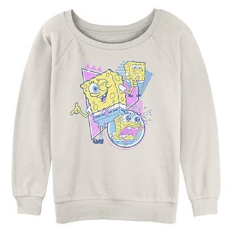 Juniors' Nickelodeon SpongeBob SquarePants Emotions Graphic Pullover