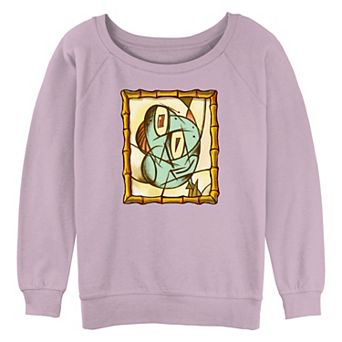 Juniors' Nickelodeon SpongeBob SquarePants Squidward Abstract Painting Graphic Pullover