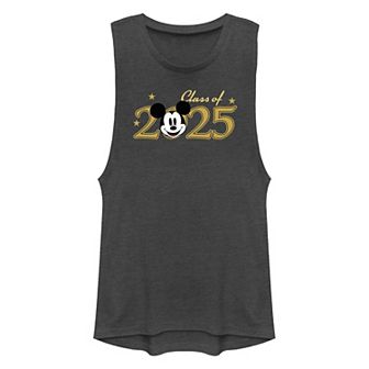 Disney's Mickey Mouse Class Of 2025 Juniors' Graphic Tank Top