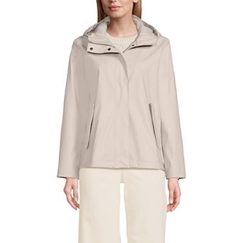 Petite Lands' End Squall Waterproof Rain Slicker Jacket